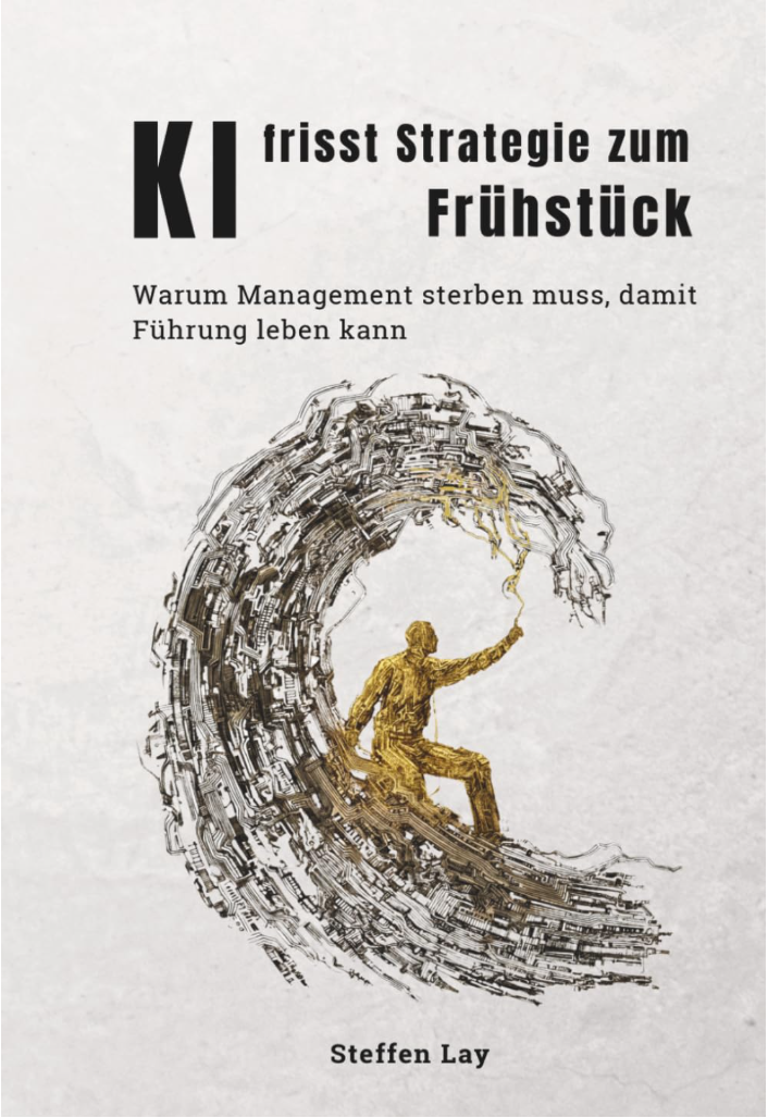 KI frisst Strategie — Buchcover Vorderseite